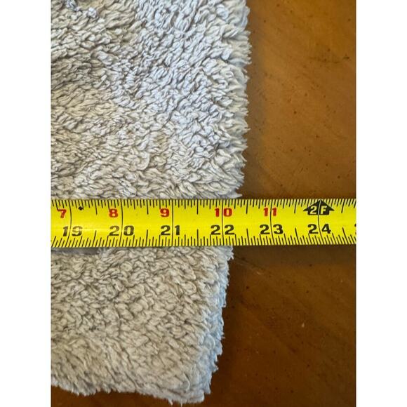 Patagonia Los Gatos Fuzzy Vest Sleeveless Outdoor Sherpa Drifter Gray Size Small - Picture 10 of 10